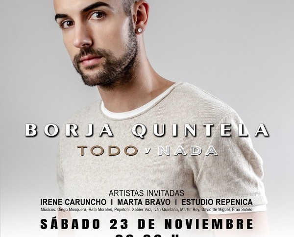 CONCIERTO DE BORJA QUINTELA. PRESENTACIÓN DISCO “TODO E NADA”